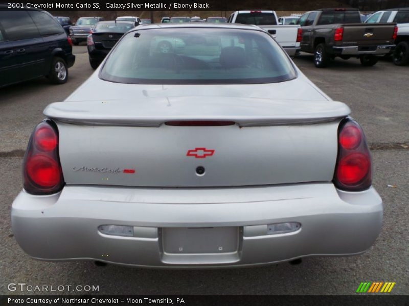 Galaxy Silver Metallic / Ebony Black 2001 Chevrolet Monte Carlo SS