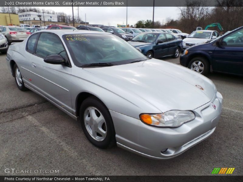 Front 3/4 View of 2001 Monte Carlo SS