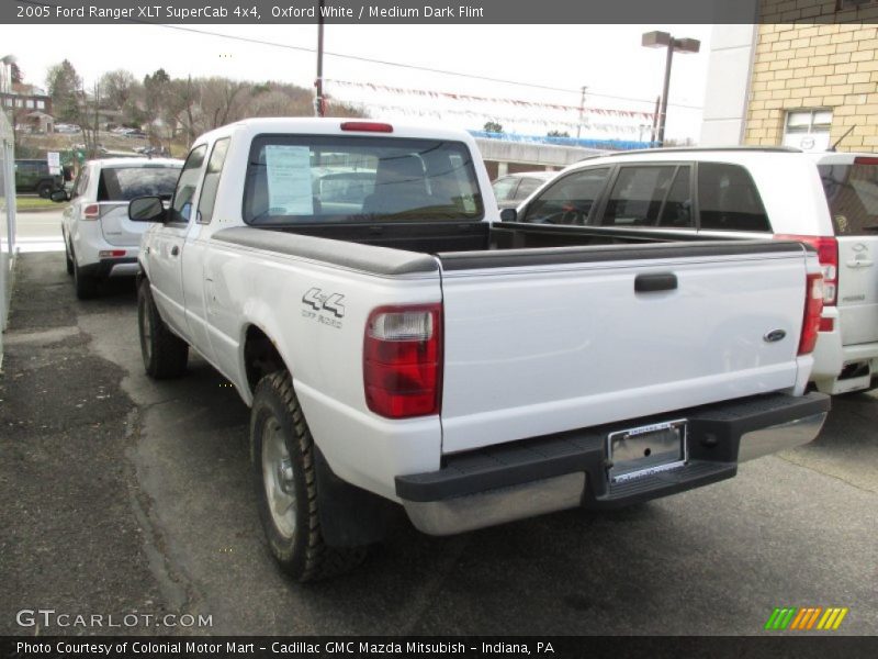 Oxford White / Medium Dark Flint 2005 Ford Ranger XLT SuperCab 4x4