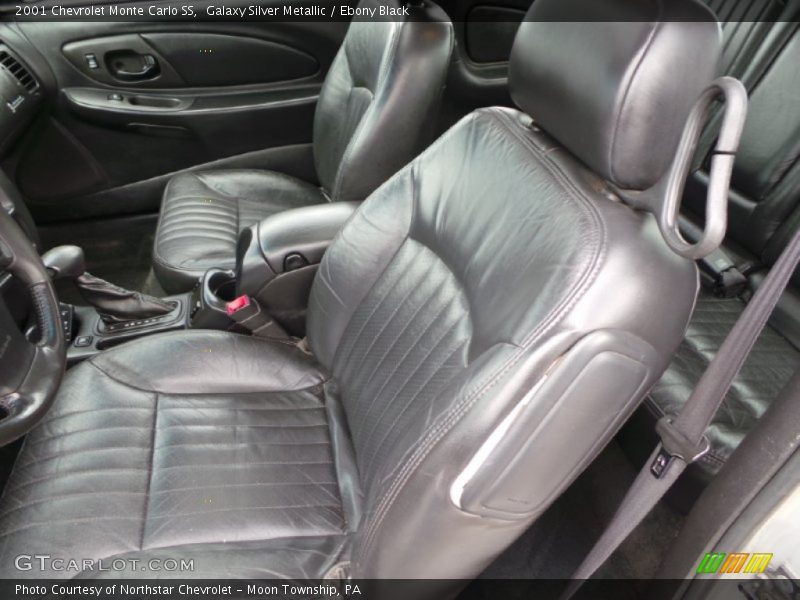 Galaxy Silver Metallic / Ebony Black 2001 Chevrolet Monte Carlo SS