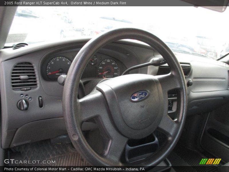 Oxford White / Medium Dark Flint 2005 Ford Ranger XLT SuperCab 4x4
