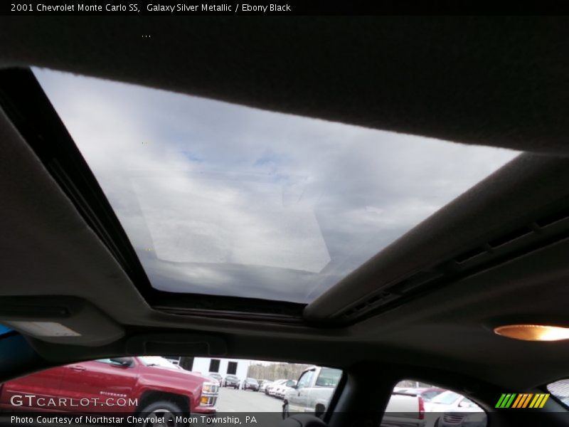 Galaxy Silver Metallic / Ebony Black 2001 Chevrolet Monte Carlo SS