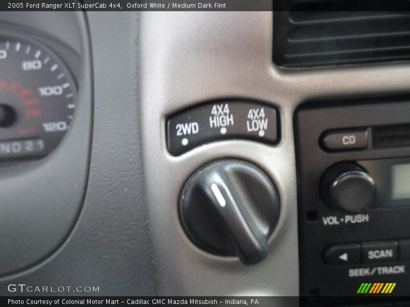 Oxford White / Medium Dark Flint 2005 Ford Ranger XLT SuperCab 4x4
