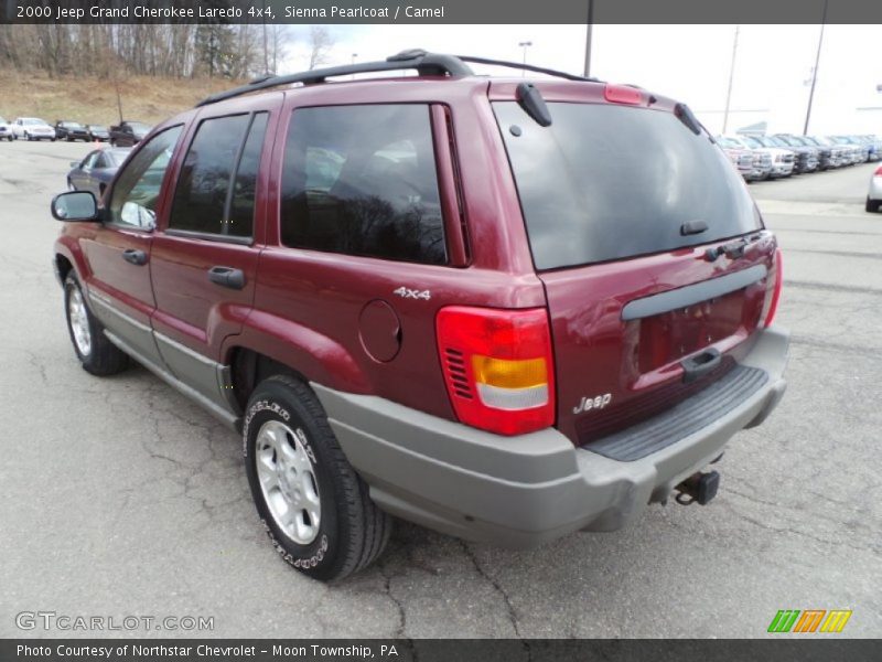 Sienna Pearlcoat / Camel 2000 Jeep Grand Cherokee Laredo 4x4