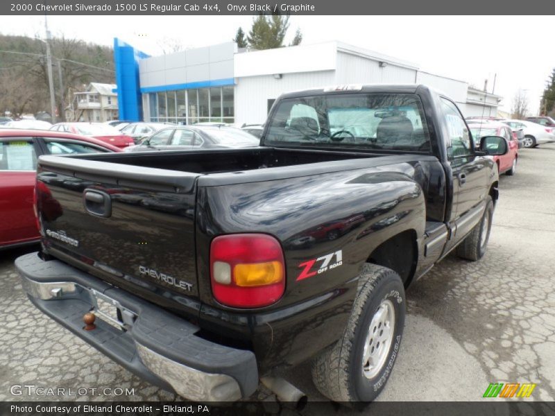 Onyx Black / Graphite 2000 Chevrolet Silverado 1500 LS Regular Cab 4x4