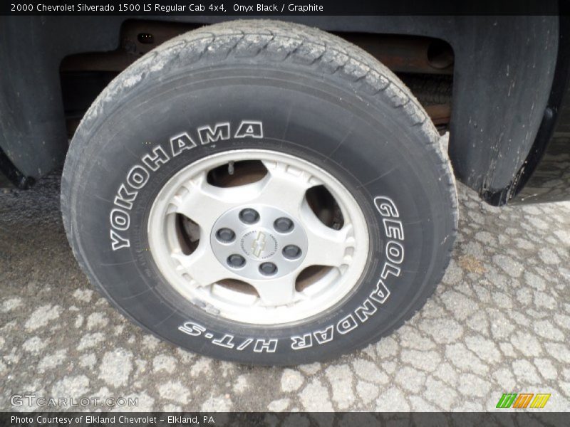 Onyx Black / Graphite 2000 Chevrolet Silverado 1500 LS Regular Cab 4x4