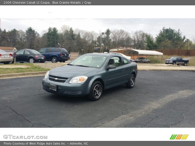 Blue Granite Metallic / Gray 2006 Chevrolet Cobalt LS Coupe