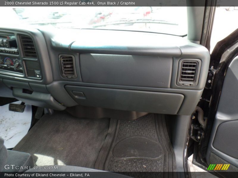 Onyx Black / Graphite 2000 Chevrolet Silverado 1500 LS Regular Cab 4x4
