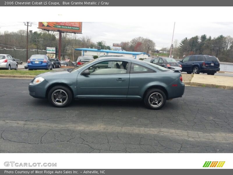 Blue Granite Metallic / Gray 2006 Chevrolet Cobalt LS Coupe