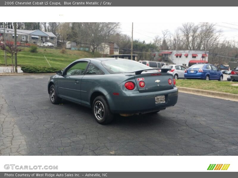 Blue Granite Metallic / Gray 2006 Chevrolet Cobalt LS Coupe