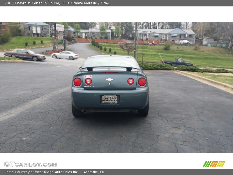 Blue Granite Metallic / Gray 2006 Chevrolet Cobalt LS Coupe