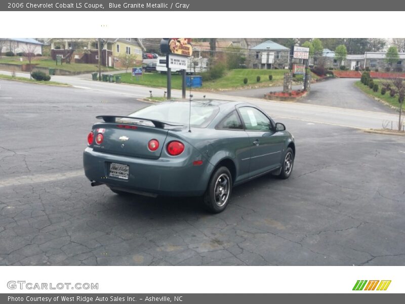 Blue Granite Metallic / Gray 2006 Chevrolet Cobalt LS Coupe