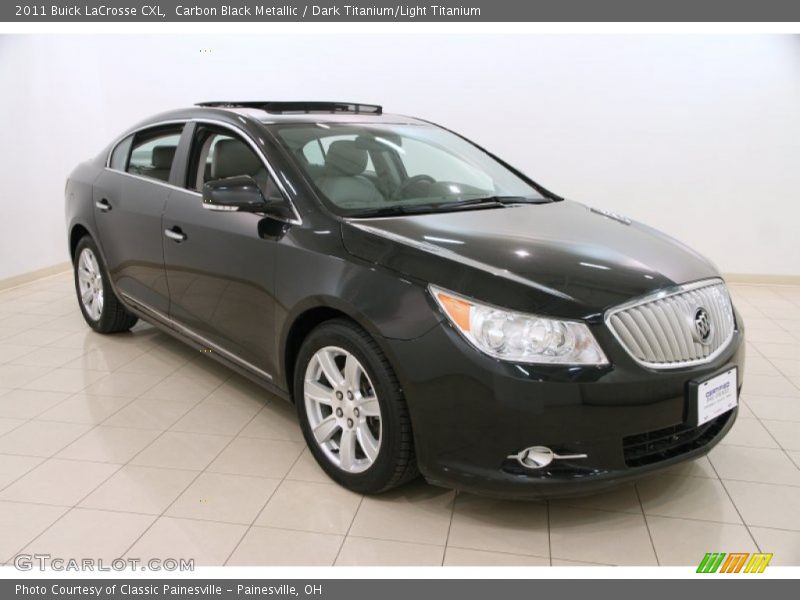 Carbon Black Metallic / Dark Titanium/Light Titanium 2011 Buick LaCrosse CXL