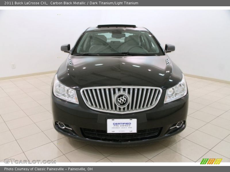 Carbon Black Metallic / Dark Titanium/Light Titanium 2011 Buick LaCrosse CXL