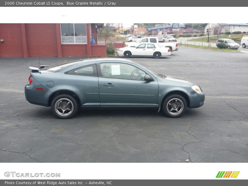 Blue Granite Metallic / Gray 2006 Chevrolet Cobalt LS Coupe