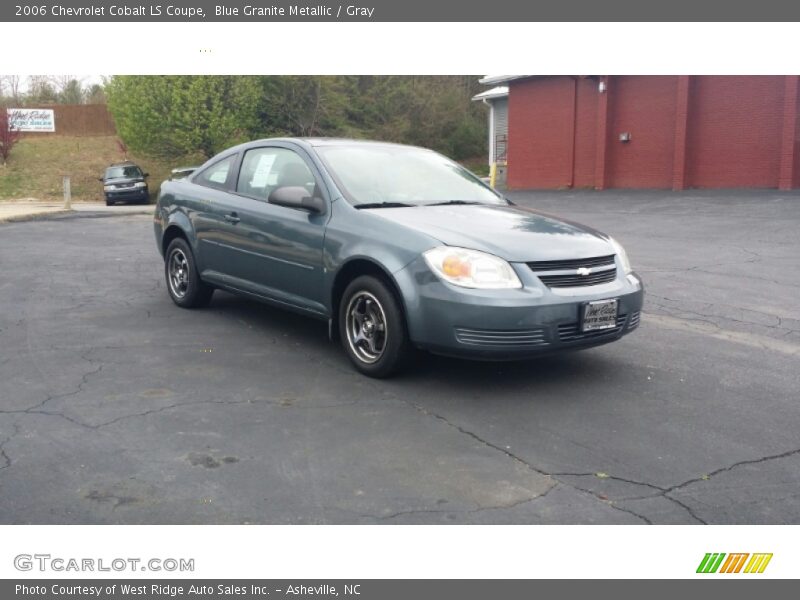 Blue Granite Metallic / Gray 2006 Chevrolet Cobalt LS Coupe
