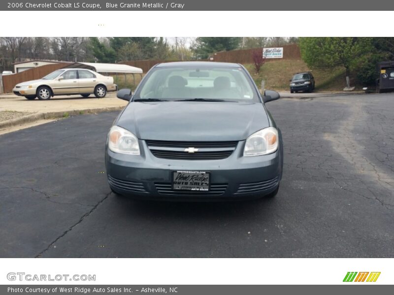 Blue Granite Metallic / Gray 2006 Chevrolet Cobalt LS Coupe