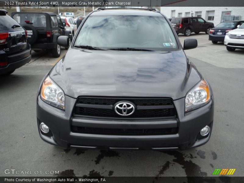 Magnetic Gray Metallic / Dark Charcoal 2012 Toyota RAV4 Sport 4WD