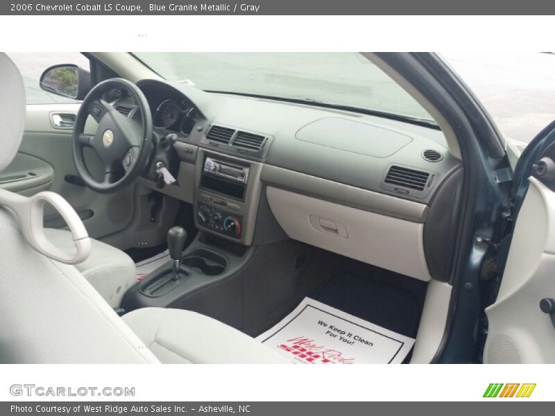 Blue Granite Metallic / Gray 2006 Chevrolet Cobalt LS Coupe