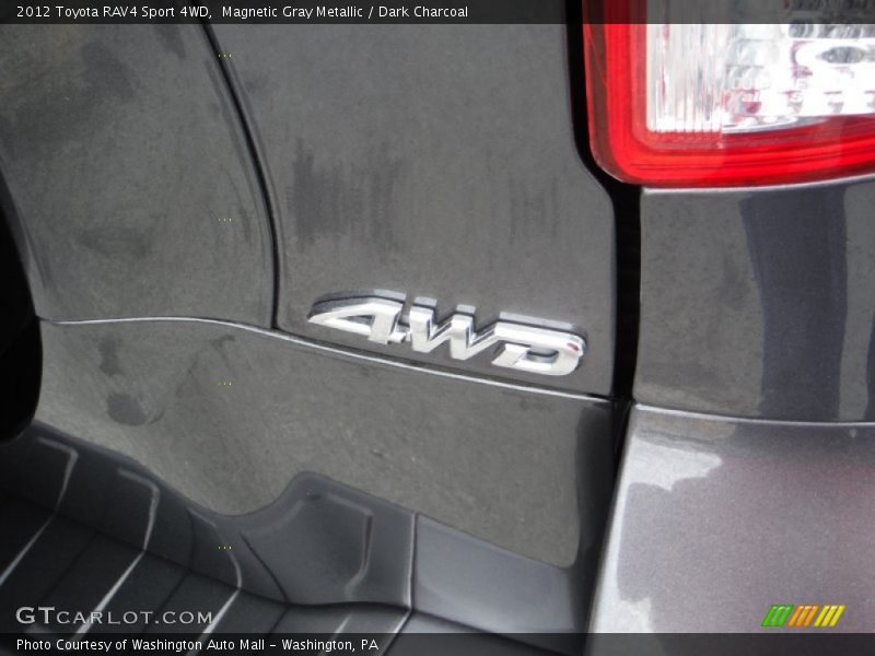 Magnetic Gray Metallic / Dark Charcoal 2012 Toyota RAV4 Sport 4WD