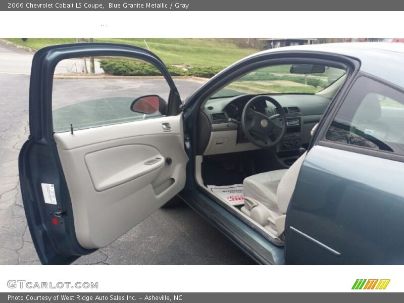 Blue Granite Metallic / Gray 2006 Chevrolet Cobalt LS Coupe
