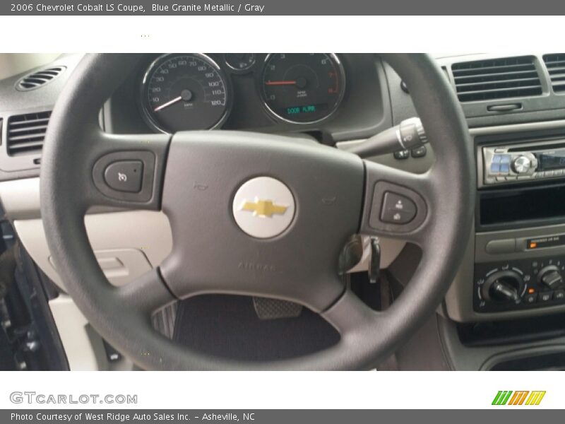 Blue Granite Metallic / Gray 2006 Chevrolet Cobalt LS Coupe