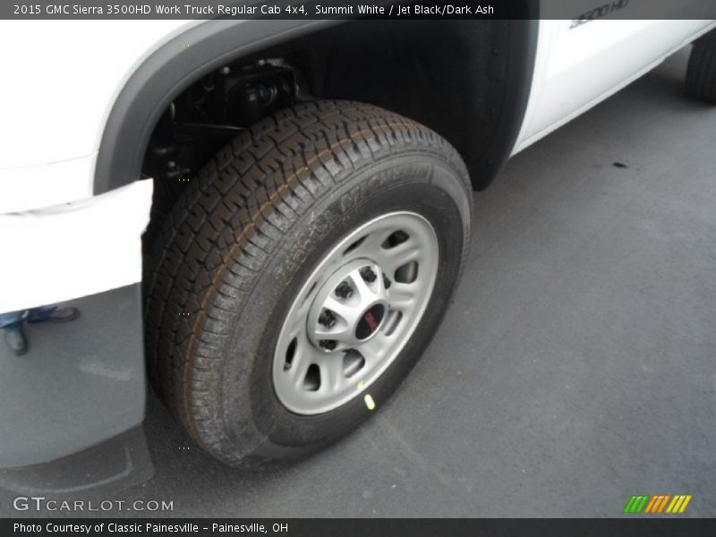 Summit White / Jet Black/Dark Ash 2015 GMC Sierra 3500HD Work Truck Regular Cab 4x4