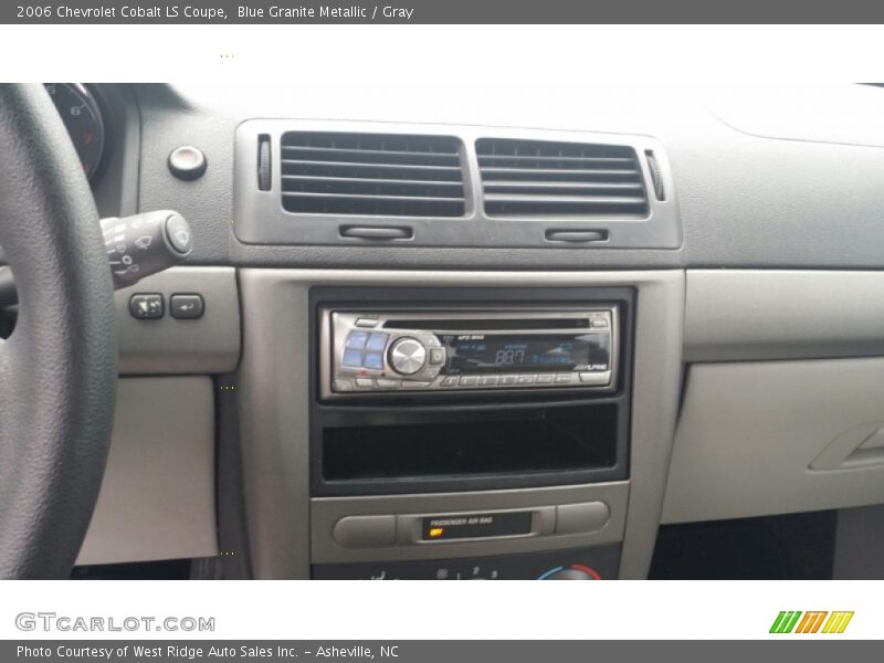 Blue Granite Metallic / Gray 2006 Chevrolet Cobalt LS Coupe
