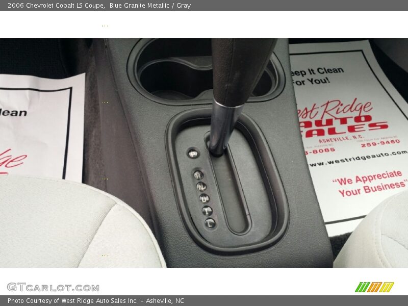 Blue Granite Metallic / Gray 2006 Chevrolet Cobalt LS Coupe