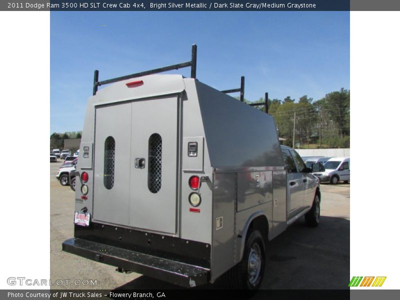 Bright Silver Metallic / Dark Slate Gray/Medium Graystone 2011 Dodge Ram 3500 HD SLT Crew Cab 4x4
