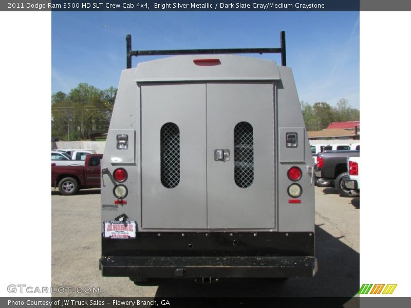 Bright Silver Metallic / Dark Slate Gray/Medium Graystone 2011 Dodge Ram 3500 HD SLT Crew Cab 4x4