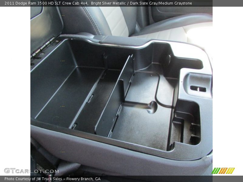 Bright Silver Metallic / Dark Slate Gray/Medium Graystone 2011 Dodge Ram 3500 HD SLT Crew Cab 4x4