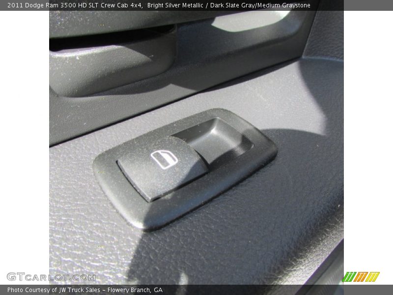 Bright Silver Metallic / Dark Slate Gray/Medium Graystone 2011 Dodge Ram 3500 HD SLT Crew Cab 4x4