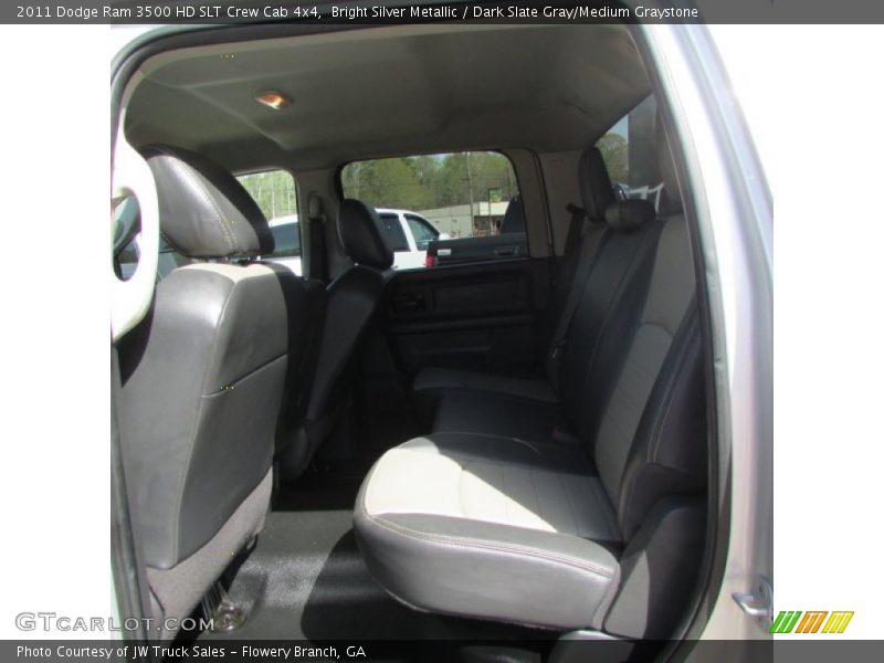 Bright Silver Metallic / Dark Slate Gray/Medium Graystone 2011 Dodge Ram 3500 HD SLT Crew Cab 4x4