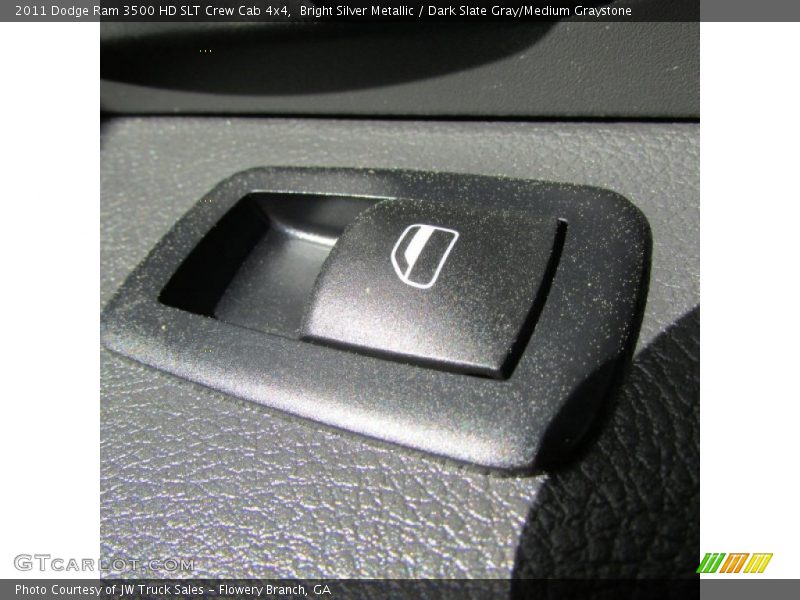 Bright Silver Metallic / Dark Slate Gray/Medium Graystone 2011 Dodge Ram 3500 HD SLT Crew Cab 4x4