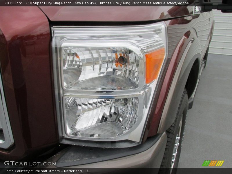 Bronze Fire / King Ranch Mesa Antique Affect/Adobe 2015 Ford F350 Super Duty King Ranch Crew Cab 4x4