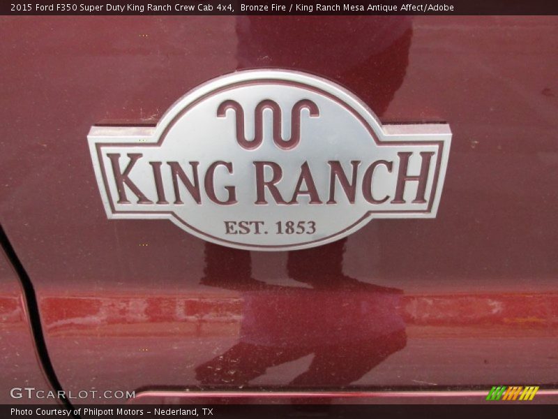  2015 F350 Super Duty King Ranch Crew Cab 4x4 Logo