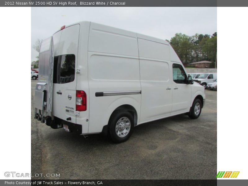 Blizzard White / Charcoal 2012 Nissan NV 2500 HD SV High Roof