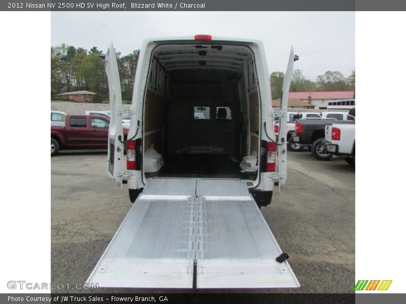 Blizzard White / Charcoal 2012 Nissan NV 2500 HD SV High Roof