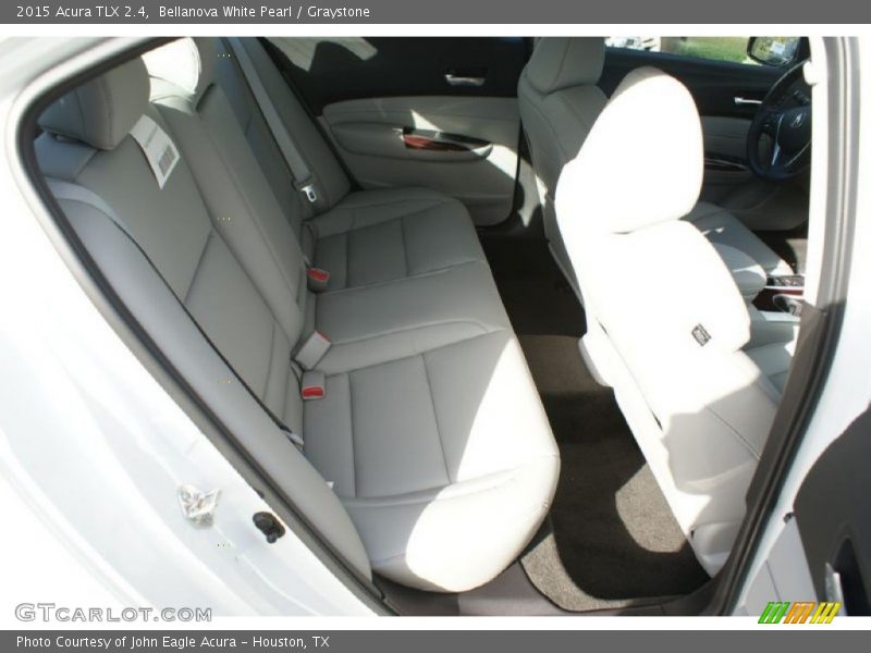 Bellanova White Pearl / Graystone 2015 Acura TLX 2.4