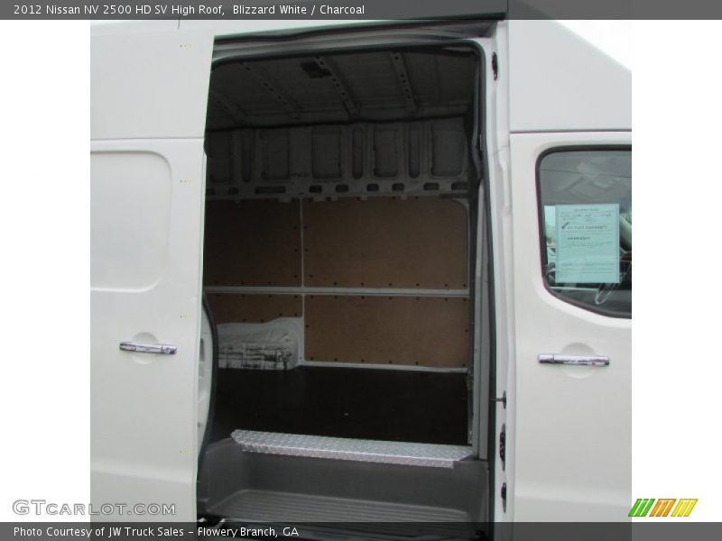 Blizzard White / Charcoal 2012 Nissan NV 2500 HD SV High Roof