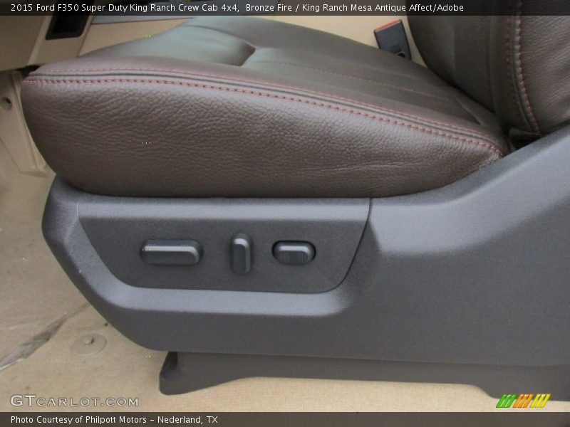 Controls of 2015 F350 Super Duty King Ranch Crew Cab 4x4