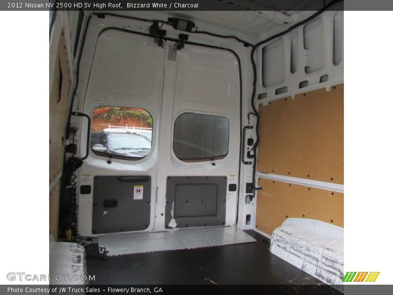 Blizzard White / Charcoal 2012 Nissan NV 2500 HD SV High Roof