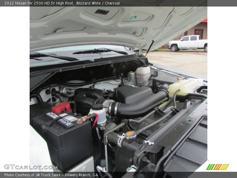 Blizzard White / Charcoal 2012 Nissan NV 2500 HD SV High Roof