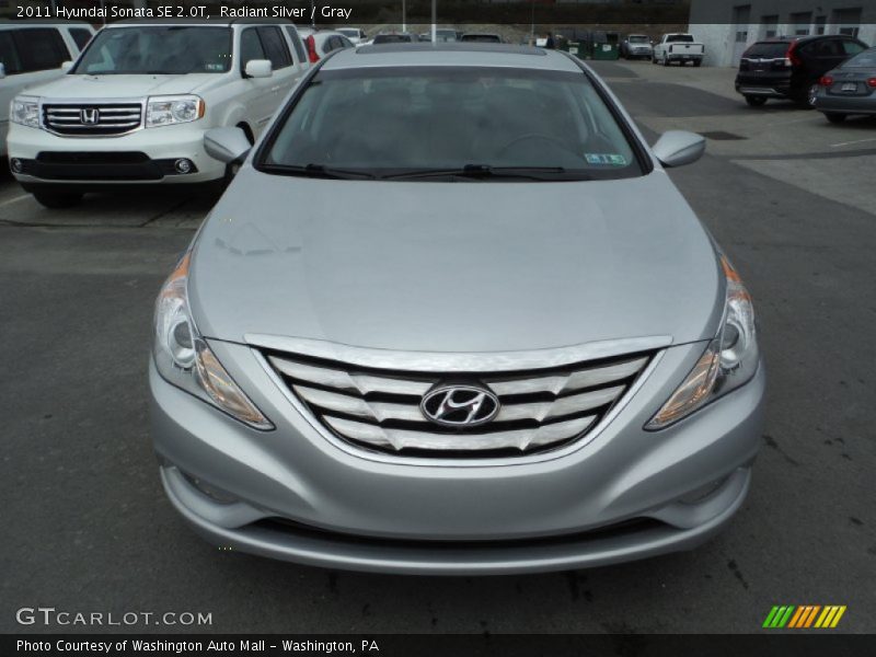 Radiant Silver / Gray 2011 Hyundai Sonata SE 2.0T