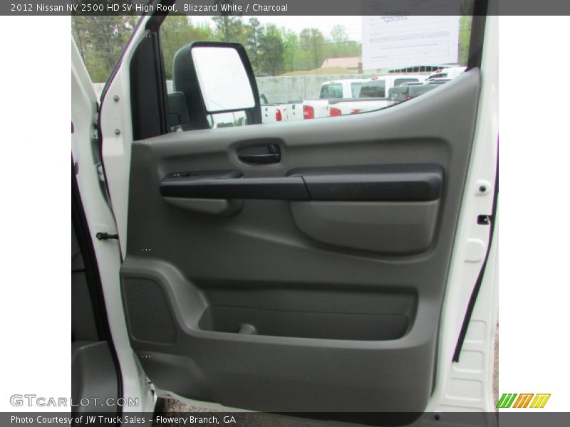 Blizzard White / Charcoal 2012 Nissan NV 2500 HD SV High Roof