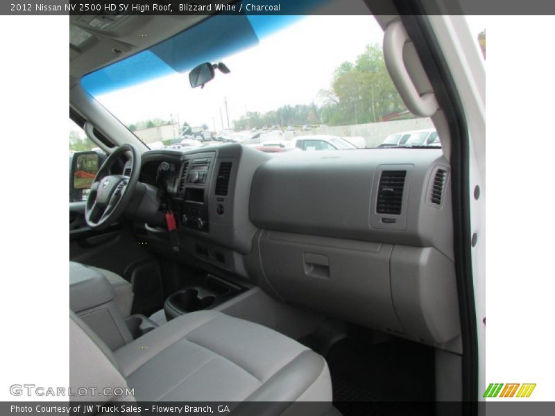 Blizzard White / Charcoal 2012 Nissan NV 2500 HD SV High Roof