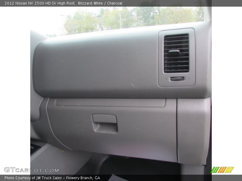 Blizzard White / Charcoal 2012 Nissan NV 2500 HD SV High Roof
