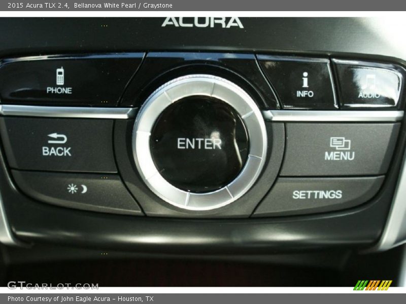 Bellanova White Pearl / Graystone 2015 Acura TLX 2.4