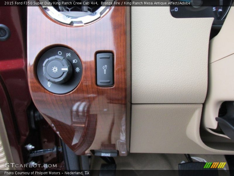 Controls of 2015 F350 Super Duty King Ranch Crew Cab 4x4